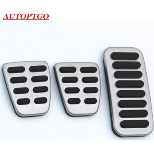 Manual Car Accelerator/Gas/Fuel Brake Clutch Rest Pedal Kit For Hyundai Elantra Solaris Accent I30 Kona Accessories Styling ATMT