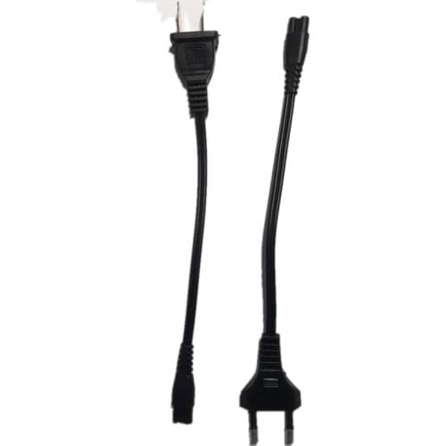 Flashlight charging power cord 220V 110V direct charging universal double hole universal light charger for shock gun 1101 928