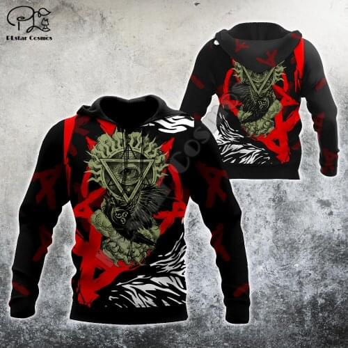 PLstar Cosmos Satan Devil Ghost Gothic Skull Funny Casual Pullover NewFashion Streetwear 3DPrint Men/Women Jacket Zip Hoodies 17
