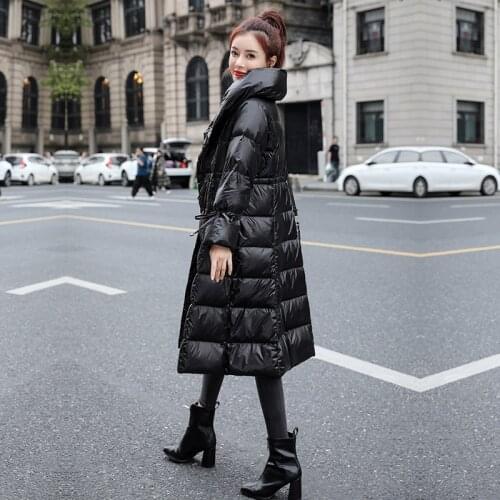Female Long down jacket