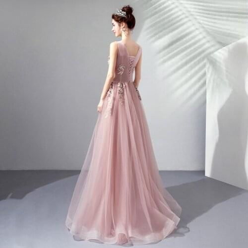 3333 Prom Dresses Illusion Long Puff Sleeves Venice Lace Evening Dresses Party Gowns Formal Dresses White vestidos de gala