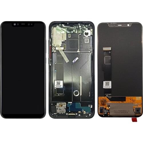 LCD display for Xiaomi Mi 8, touch screen digitizer assembly with frame replacement parts