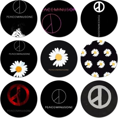 58mm G dragon peaceminusone Icons Pins Badge Decoration Brooches Metal Badges For Clothes Backpack Decoration