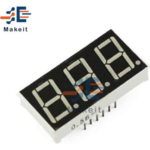 0.56 Inch LED display 7 Segment 1 Bit 2 Bit 3 Bit 4 Bit Digit Tube Red Blue Common Cathode / Anode Digital 0.56" led Module