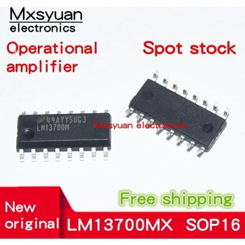 10pcs~100pcs/LOT LM13700M LM13700MX LM13700MX/NOPB SOP16 New original