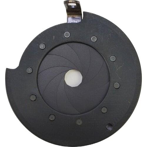 4.5-18MM Adjustable Mechanical Iris Diaphragm Aperture for Microscope and Camera Adapter Monitor camera Condenser 1PC