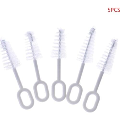 5 Pcs/Set Nipple Cleaner Baby Nipples Brush Cleaning Tools Professional Bristle High Density Pacifier Soother Accessories Y4QA