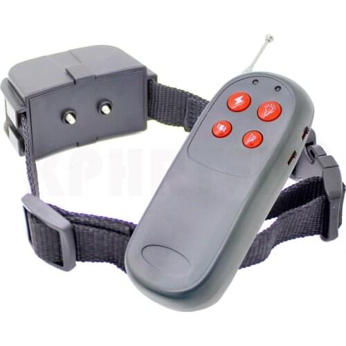 5pcs/lot 4 in 1 Remote Dog Training Collars Shock Beep Vibration and Light With 6F22 and AAA Battery
