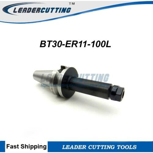 BT30 ER11 100mm CNC ER Collet Chuck,BT30-ER11-100L CNC Milling Toolholder Clamping Collet chuck holder For CNC Milling Machine