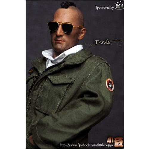 FIGURE BOX 1/6 The Driver Head Sculpt Carving W/Sunglasses for 12" Male Action in stock