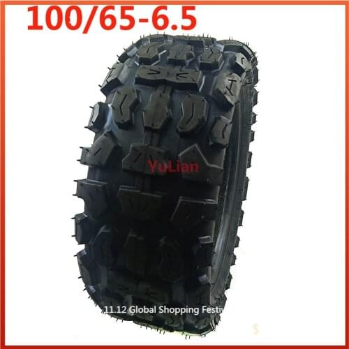 Hot Sale11 Inch Vacuum Tire 100/65-6.5 Vacuum Tyre Anti Skid Wheel Tire for Electric Scooter Parts