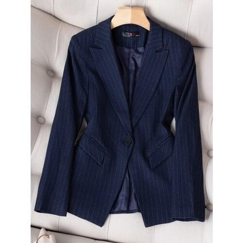 Korean autumn sports jacket womens oversized clothing Plaid sports jacket office womens jacket spring oversized clothing