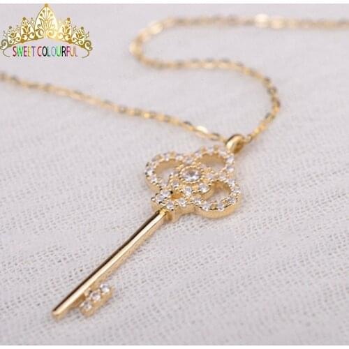 Heart-shaped 14k gold necklace AU58.8