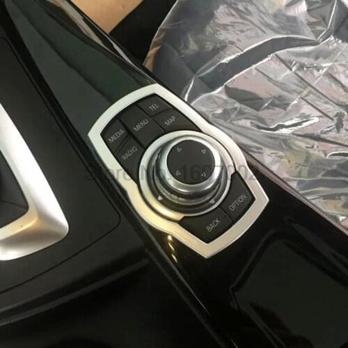 Fit For BMW 3 Series 2016 Car Multimedia Adjustment Button Switch Cover Trim Bezel Decoration Interior Auto Accessories
