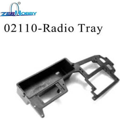 RC CAR SPARE PARTS RADIO TRAY FOR HSP 1/10 NITRO ON ROAD RACING CAR 94177 (part no. 02110)