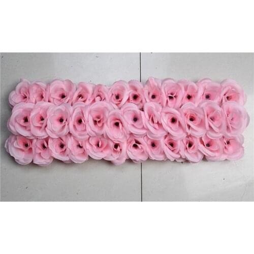 SPR pink-rose petals Wedding road lead flowers Bouquets Wedding road cited flowers and arch decoration