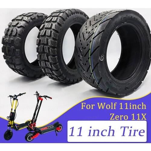 11inch 90-65/6 Wolf Warrior Wolf King Wolf GT Zero11X Scooter Tire 11inch Vacuum Tubeless Tire Off Road Street Wheel Parts Tube