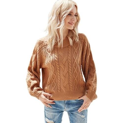 Knitted Sweater Women Autumn 2021 Long Sleeve O Neck Solid Plus Size Office Lady Elegant Temperament Sweaters And Pullovers