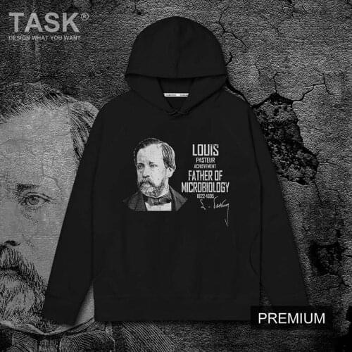 Celebrity Louis Pasteur France Microbial physiology Bacteriology Pasteurization men hoodies casual harajuku Tracksuit streetwear