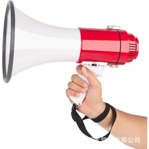 Outdoor handheld tweeter high-power megaphone multi-function 50W rechargeable recording amplifier