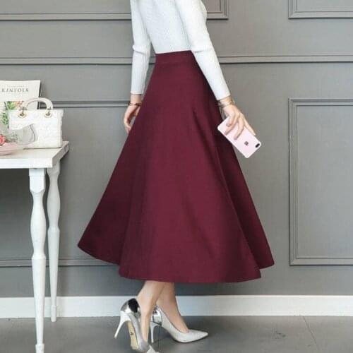YSBFALNZ Women's Pleated Skirts