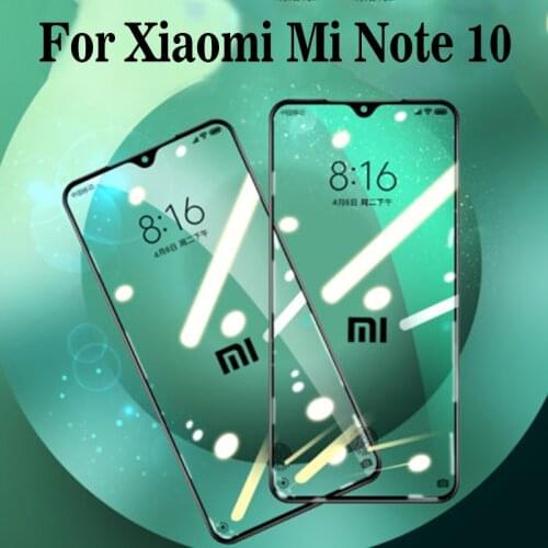 2PCS 3D Curved Tempered Glass For Xiaomi Mi Note 10 Full Screen Cover Screen Protector Film For Xiaomi Mi Note 10