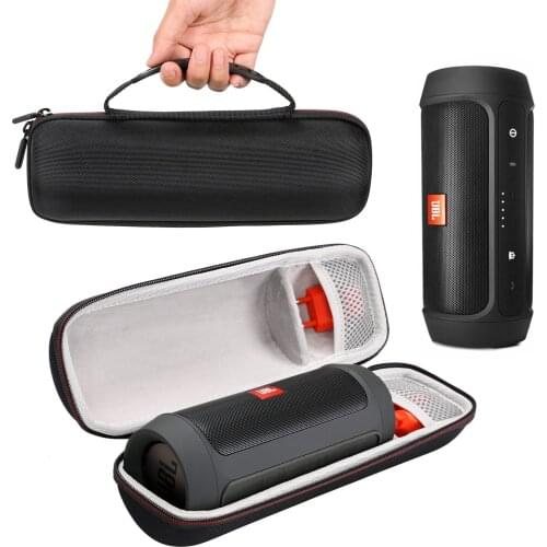 Hard Case for JBL Charge 2 & Charge 2+ Plus Bluetooth Speaker with Mesh Pocket Fits Plug & Cables.Fits USB Cable and Accessories