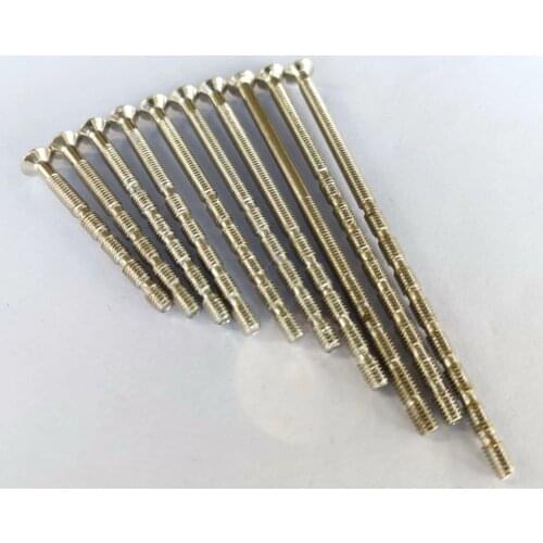 10pcs M4 Cuttable Knobs Handle Lock Snap-Off Door Handle Screws Hardware Accessories