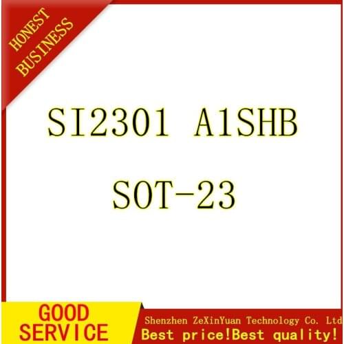 100pcs SI2301DS SOT23-3 SI2301 MARKING A1SHB