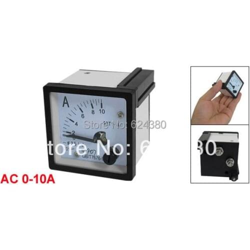 AC 0-10A 1A 2A 3A 5A 20A 15A 30A 50A Analog Ammeter Panel AMP Current Meter 99T1-A Gauge