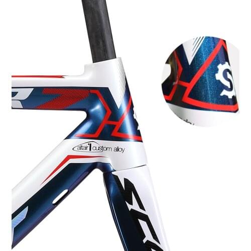 Aluminium Alloy Bicycle Frame 700C Road And Mountain Reinforced Shock Absorber Frame is Shipped Extremely Fast