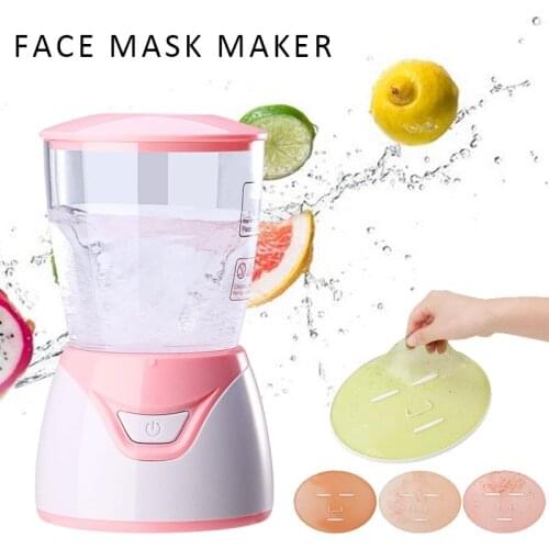 DIY Face Mask Maker Automatic Natural Vegetable Fruit Facial Mask Machine Face Mask Tool For Home Use Beauty Skin Care Spa