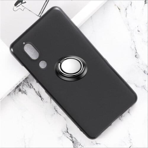 For Sharp Aquos C10 5.5" Case Cover Finger Ring Slim Skin Coque For Sharp Aquos S2 Case Metal Car Magnetic Holder Cover