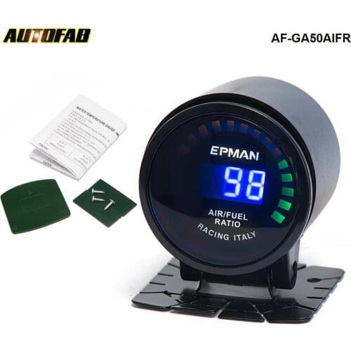 New Epman Car Motor Auto 2" 52mm Digital 20 LED Air Fuel Ratio Gauge Meter For Honda Accord 03-05 AF-GA50AIFR