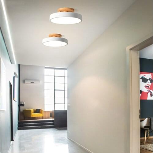 Aisle corridor LED chandelier lighting corridor entrance cloakroom modern LED ceiling lamp simple and beautiful installation