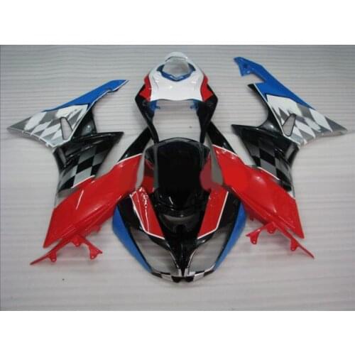 Motorcycle Fairing kit for KAWASAKI Ninja ZX6R 09 10 ZX6R 636 2009 2010 Cool Square red black ABS Fairings set +gifts SD02