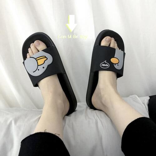 Ins Trend Slippers for Men and Korean Fashion Mens Casual Slippers for Women Couples Slippers Women Shoes Men Shoes
