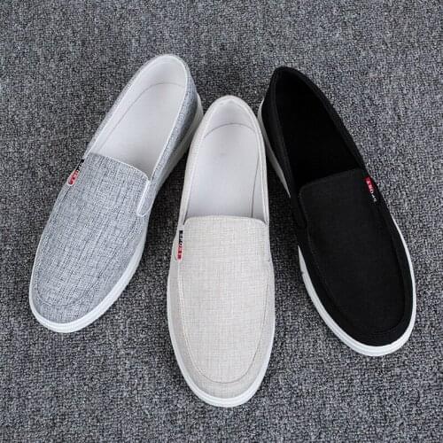 Mens Shoes Cloth Mens Shoes Casual Zapatillas Hombre Chaussure Homme