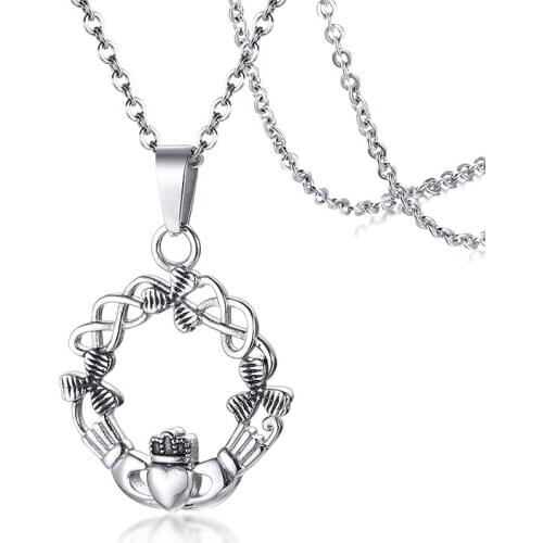 New Arrival Original Pendant Stainless Steel Lady Jewelry Krada Pendant Steel Flower Basket Necklace High Quality Charming Gifts