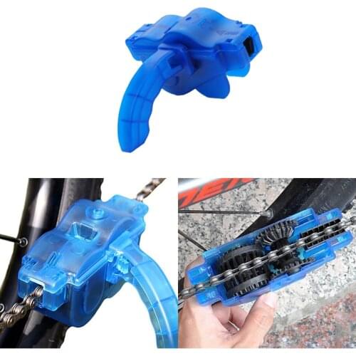 Bicycle Chain Cleaner Portable Mountain Bike Clean Machine Brushes Road Bike Cycling Cleaning Kit Outdoor Sports Wash Tools