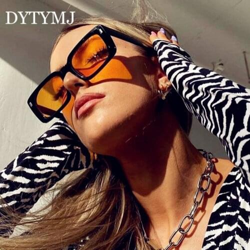 DYTYMJ Square Sunglasses Women 2021 Retro Brand Designer Glasses For Women/Men Luxury Eyewear Women Shades UV400 Gafas De Sol