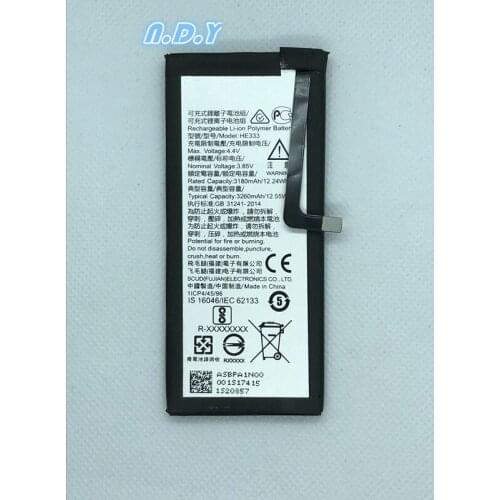 Original HE333 3260mAh Battery For Nokia 8 Sirocco HE 333 Batteries Bateria