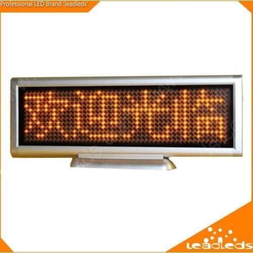 Rechargeable led moving sign board with USB programmable