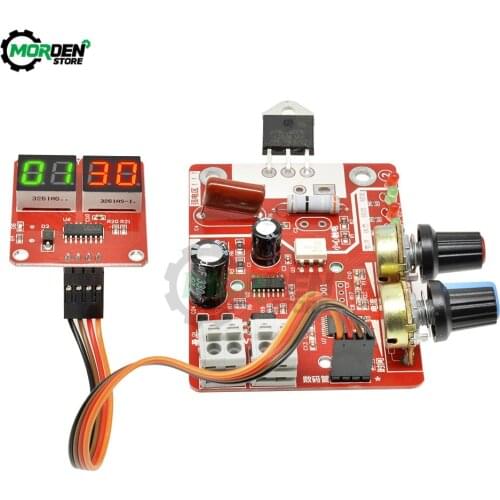40A/100A Digital Display Spot Welding Machine Control Board Welder Transformer Controller Board Timing Current Time Current