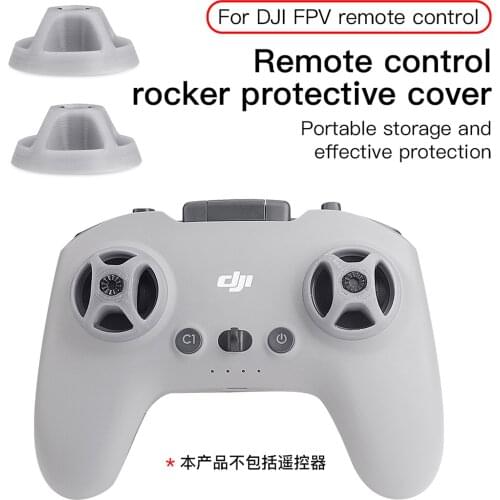 FPV Drone Remote Controller Dust-proof Thumb Rocker Dust Proof Case Protective Cover for DJI FPV Combo Drone Accessories