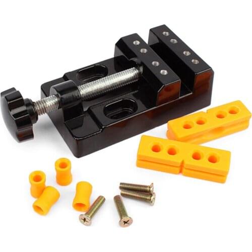 Adjustable Carving Metal Flat Vise Pliers Leather Carving Swivel Knife Blade Tool Set Leathercraft Stitching Craft Tools Black