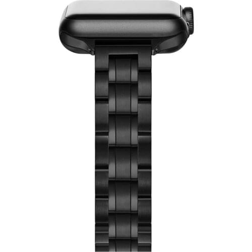 Correa for iWatch Bands women thin Stainless Steel bracelet for apple watch 6 band se 5 4 3 40mm 38mm 44mm 42mm narrow strap