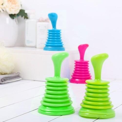 Kitchen Sink and Drain Plunger Hand Held Household Cleaner