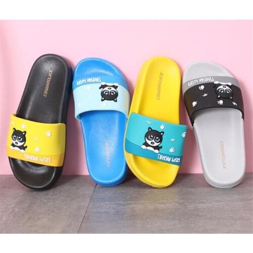 2021 summer new Disney childrens shoes boy cool slippers antiskid household indoor cute cartoon slippers