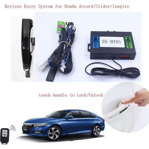 Keyless Entry Sytem for Honda Accord/CRIDER/INSPIRE original remote key with 1 car handle easy install